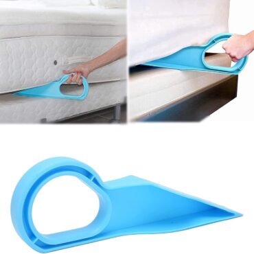 Bedsheet Mattress Lifter Wedge Elevator Blue