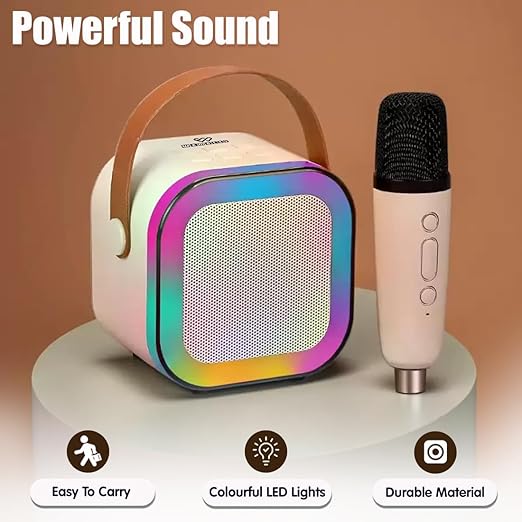 Rechargeable Karaoke Microphone with Speaker - Image 2