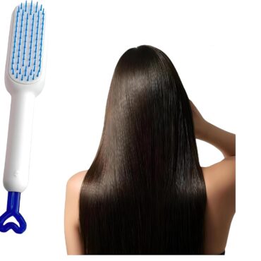 Manual Detangling Self-Cleaning Hair Brush