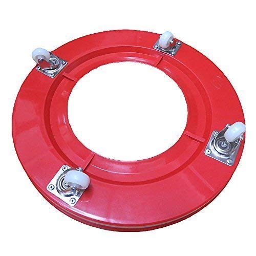 Plastic Gas Cylinder Trolley with Wheels - Image 2