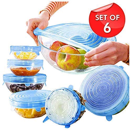 Reusable Silicone Stretch Lids Pack 6 - Image 2