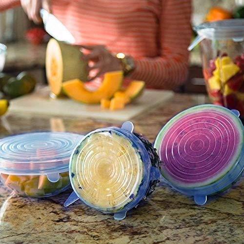 Reusable Silicone Stretch Lids Pack 6 - Image 4