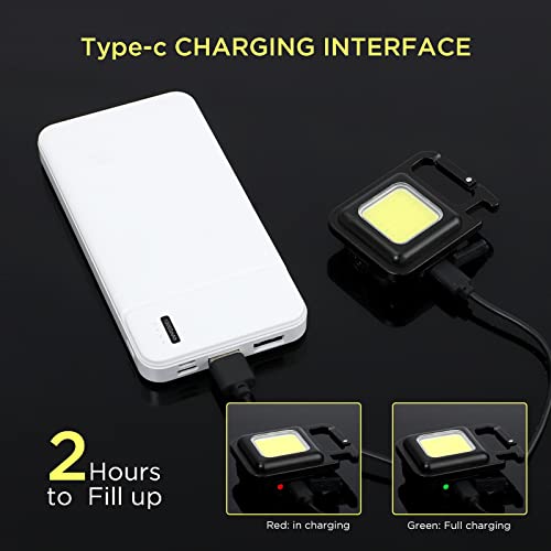 LED Mini Cob Keychain Flashlight - Image 3