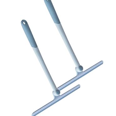 TPR Silicone Rotatable Floor Glass Wiper Blue