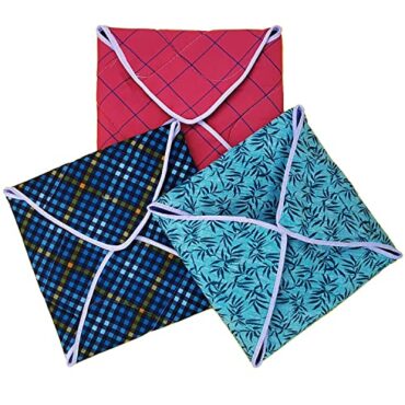 Cotton Roti Chapati Covers Set of 4