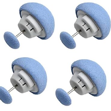 Duvet Non-Slip Comforter Fasteners Pack 4 Blue