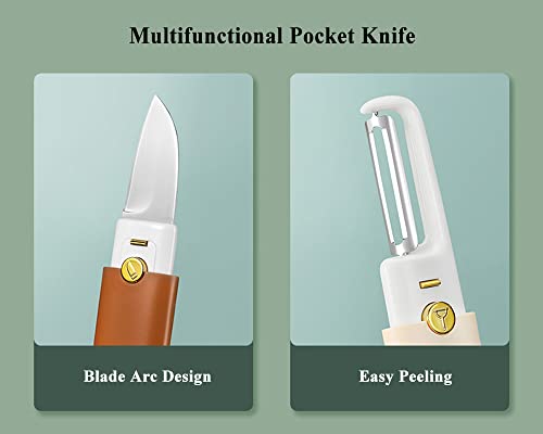 2-in-1 Stainless Steel Fruit Knife - Image 5