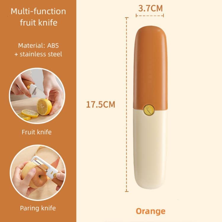 2-in-1 Stainless Steel Fruit Knife - Image 2