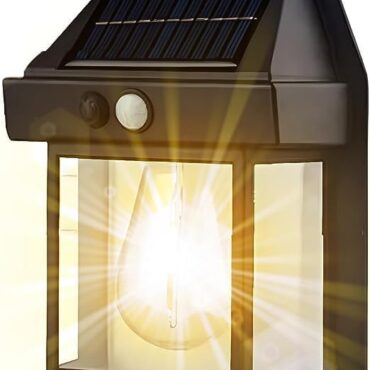Solar Wall Lantern Motion Sensor Light