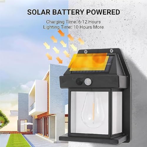 Solar Wall Lantern Motion Sensor Light - Image 6