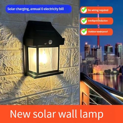 Solar Wall Lantern Motion Sensor Light - Image 4