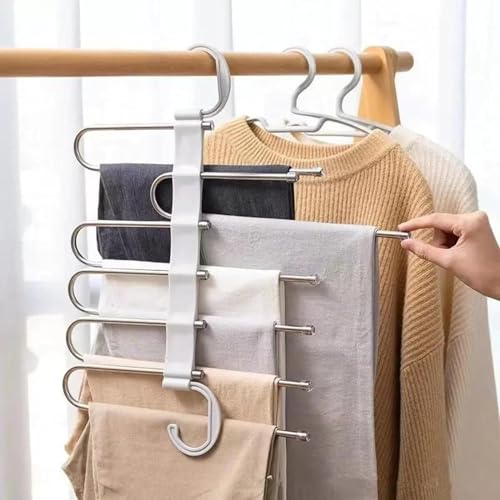 5-in-1 Multipurpose Pant Saree Hanger