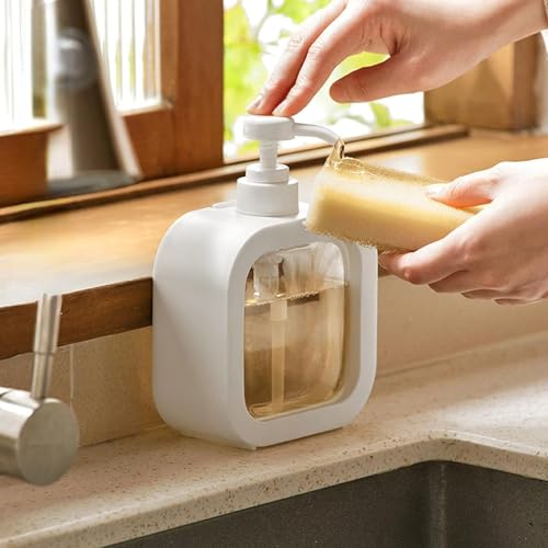 Plastic Liquid Soap Dispenser 300ml - Image 7