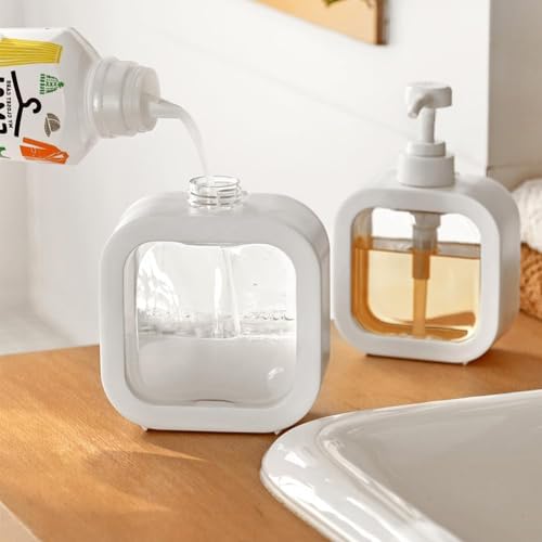 Plastic Liquid Soap Dispenser 300ml - Image 5