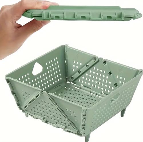 Folding Basket Desktop Organizer Box