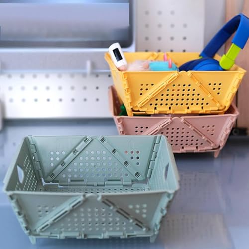 Folding Basket Desktop Organizer Box - Image 6