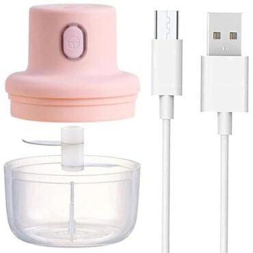 USB Rechargeable Mini Electric Garlic Chopper