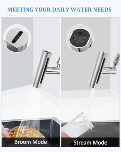360? Universal Swivel Kitchen Faucet Sprayer - Image 6