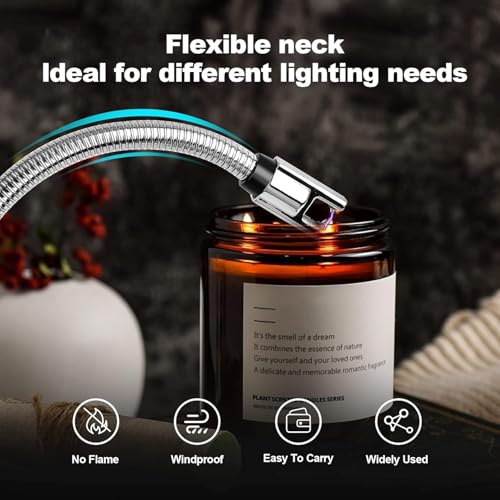 Rechargeable Flexible Neck Electric Gas Lighter - Image 5