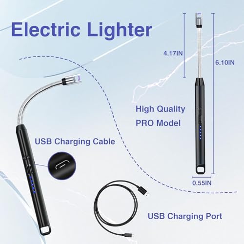 Rechargeable Flexible Neck Electric Gas Lighter - Image 8