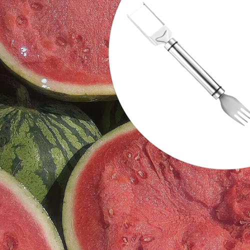 2-in-1 Watermelon Cutter and Fork - Image 2