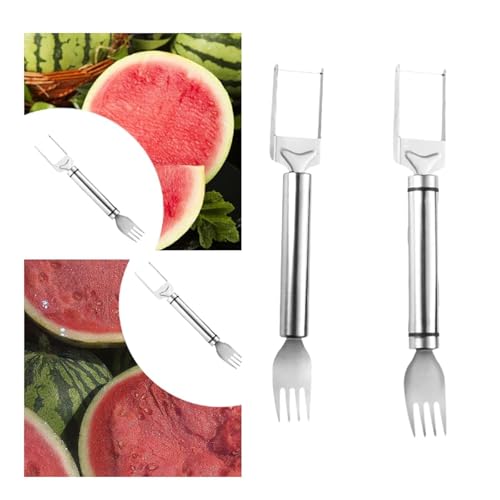 2-in-1 Watermelon Cutter and Fork - Image 4