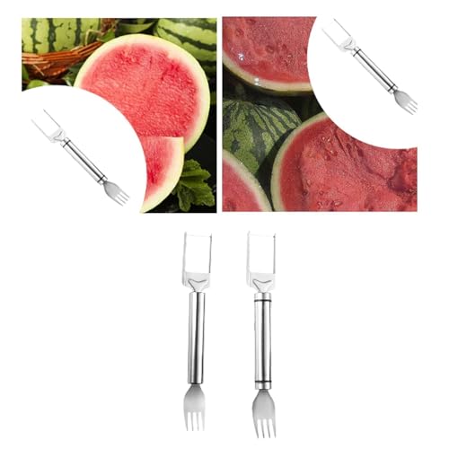 2-in-1 Watermelon Cutter and Fork - Image 3