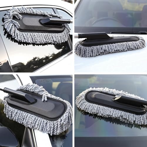Extendable Microfiber Car Cleaning Brush - Image 4