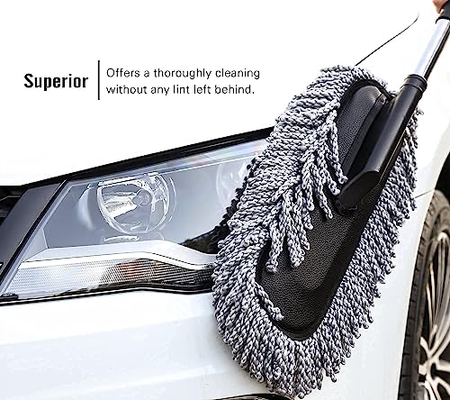 Extendable Microfiber Car Cleaning Brush - Image 5