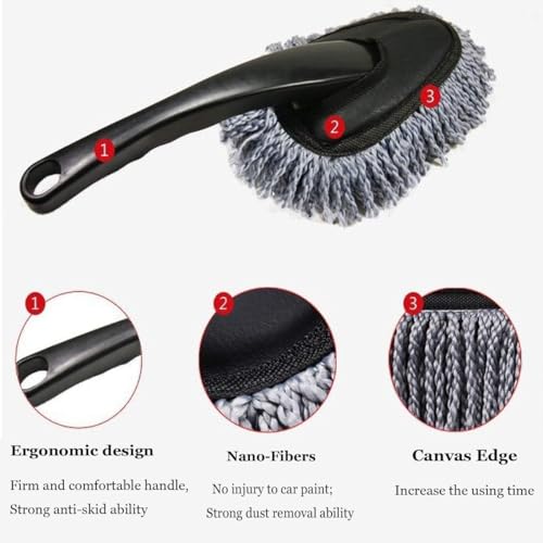 Mini Soft Microfiber Car Dash Duster - Image 2