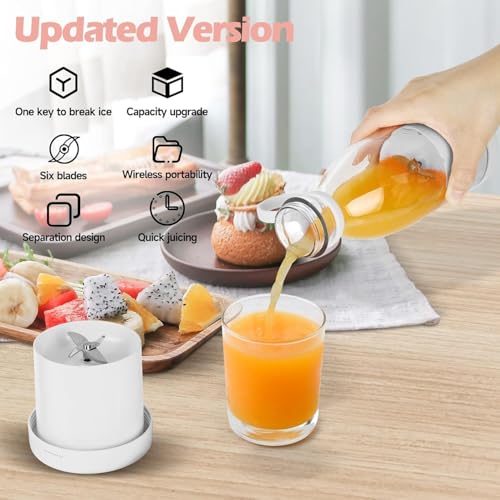 USB Rechargeable Portable Mini Juicer 320ml - Image 2