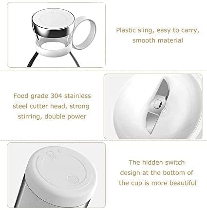 USB Rechargeable Portable Mini Juicer 320ml - Image 6