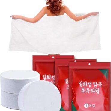 Compressed Cotton Bath Towel Tablets
