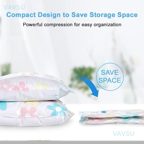 Vacuum Storage Bags Pack of 5 with Pump - Image 3