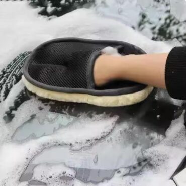 Microfiber Car and Bike Cleaning Glove