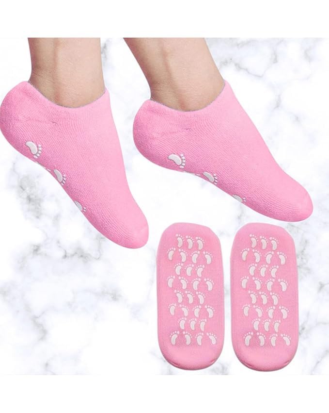 Silicone Spa Heel Repair Gel Socks - Image 7