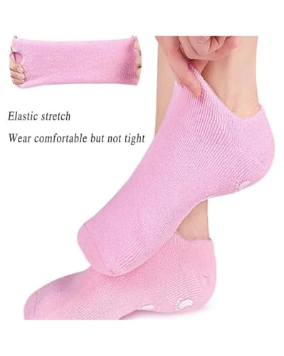 Silicone Spa Heel Repair Gel Socks - Image 3