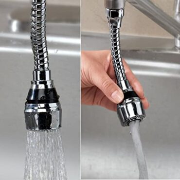 360° Rotating Turbo Flex Shower Head