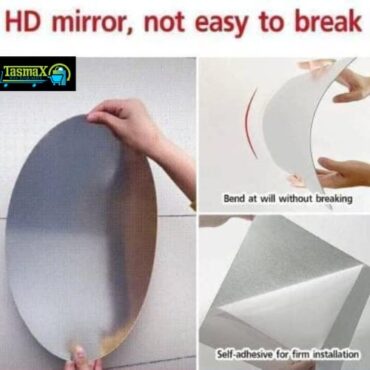 Self-Adhesive Unbreakable Wall Mirror 20x30