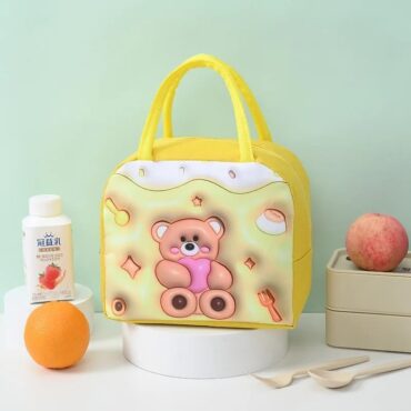 3D Cartoon Lunch Bag