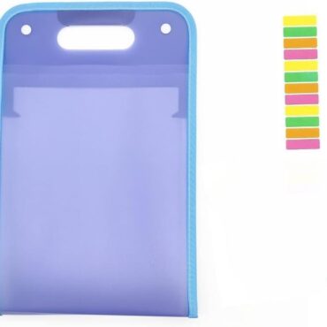 Expandable Button Lock File Folder A4