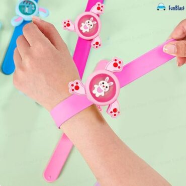 LED Cartoon Slap Band for Kids