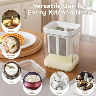 Curd & Yogurt Strainer with Lid