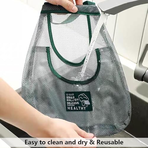 Hanging Mesh Vegetable Storage Bag - Image 3