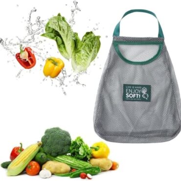 Hanging Mesh Vegetable Storage Bag