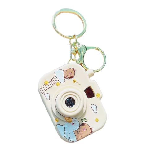 Mini Camera Keychain with LED Light
