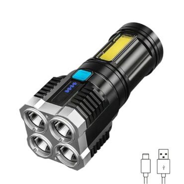 Rechargeable Multi-Mode LED Torch Light