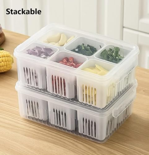 6-Grid Airtight Food Storage Container - Image 6