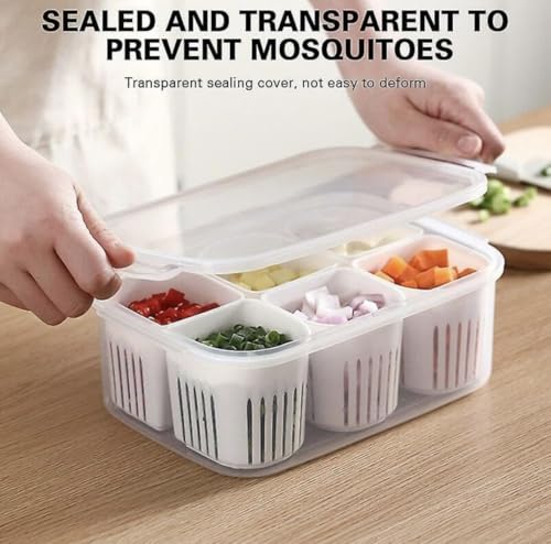 6-Grid Airtight Food Storage Container - Image 4