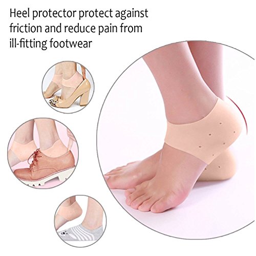 Silicone Heel Pad Socks - Image 3